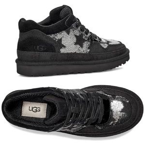 🆕 UGG Highland Distressed Sequin Star Sneakers